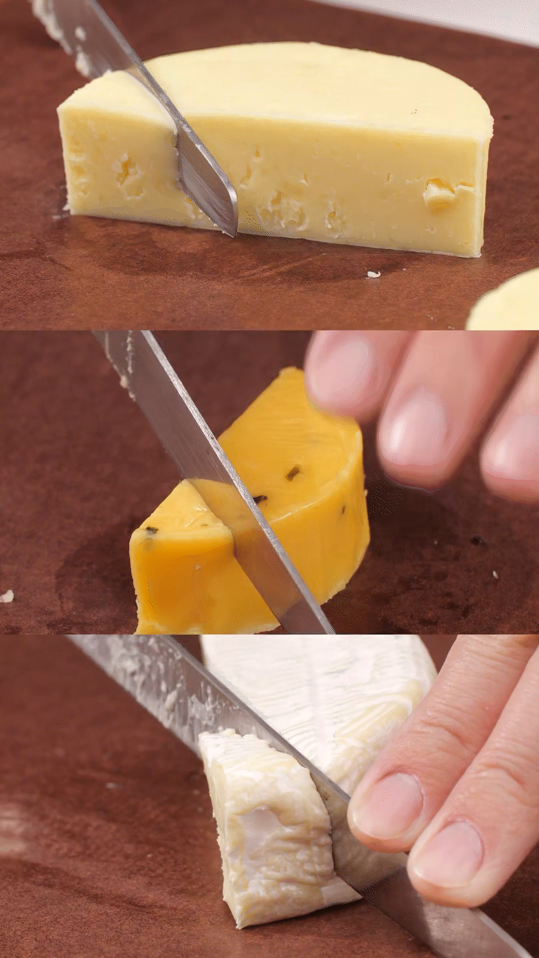 开心果去壳去皮、奶酪切块，