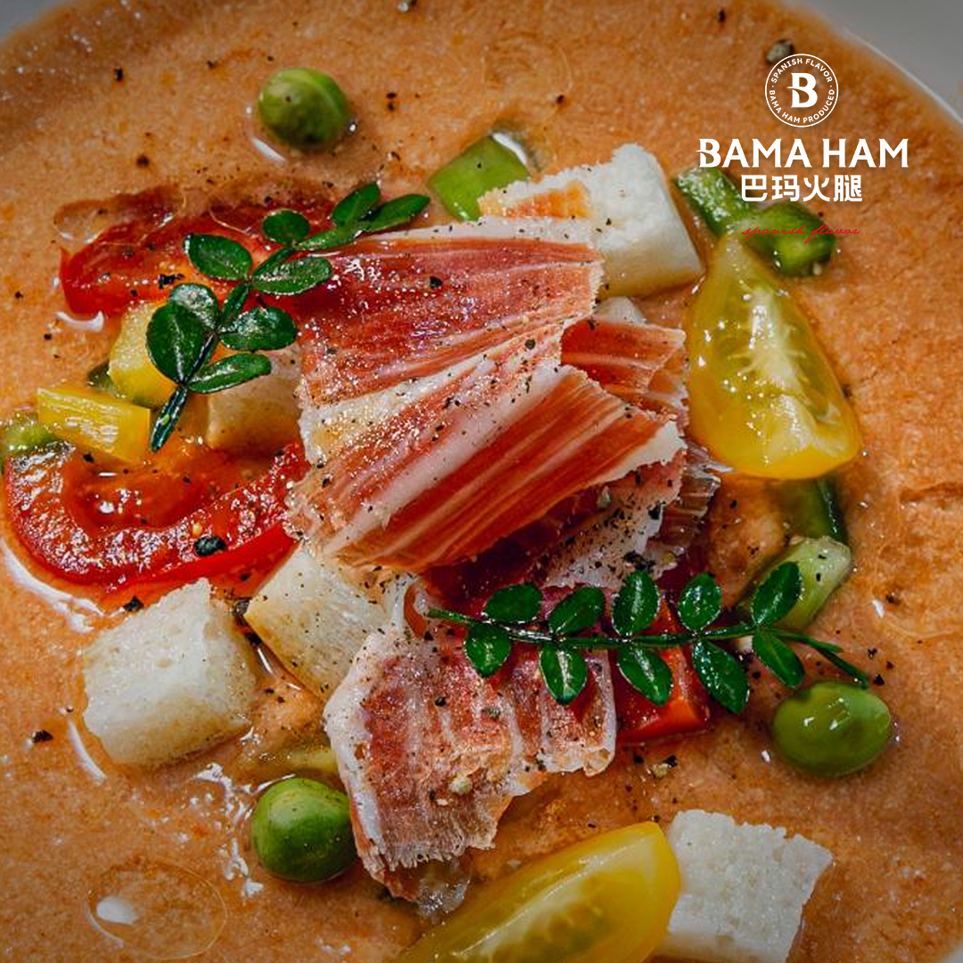 巴玛火腿番茄冷汤